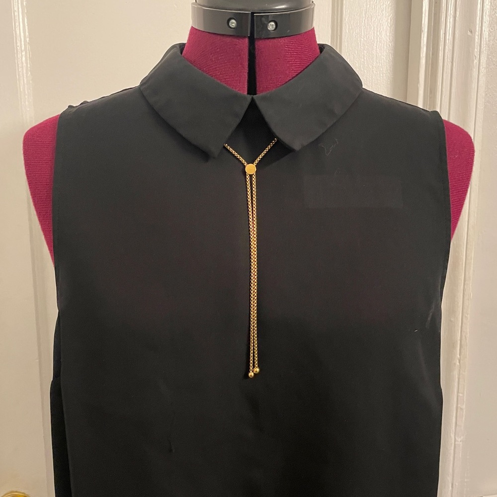 Wolfgang Gold Chain Bolo Tie